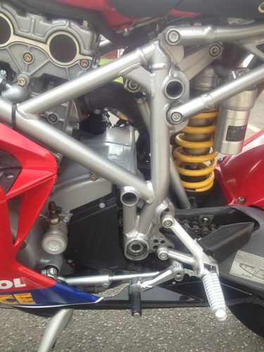 2003 Ducati 999 Xerox Closeup Shock Frame