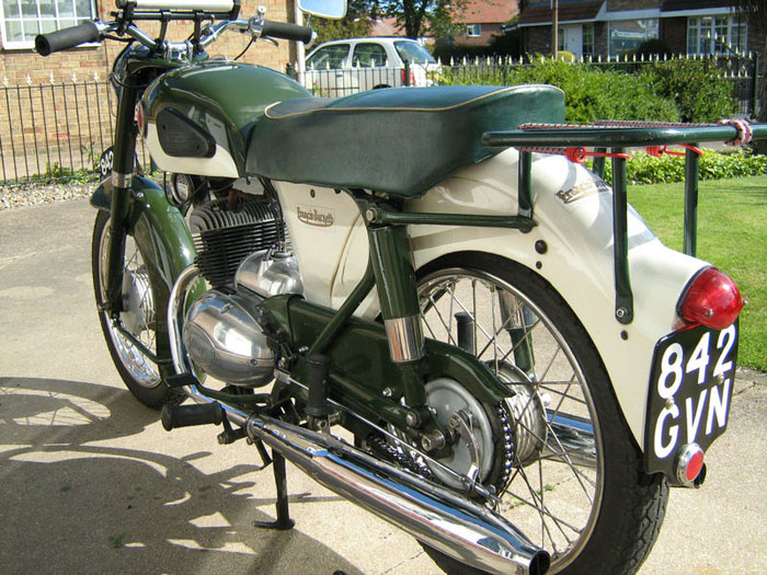1964 francis barnett cruiser 89 villiers 2t engine 6