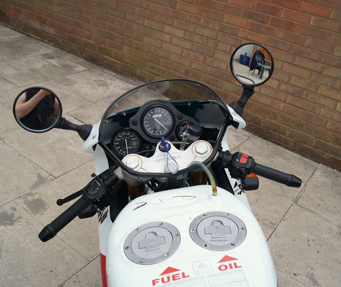 1993 Gilera GFR 125 Gauges Handlebars