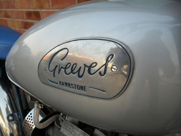 1961 greeves hawkstone 250cc tank
