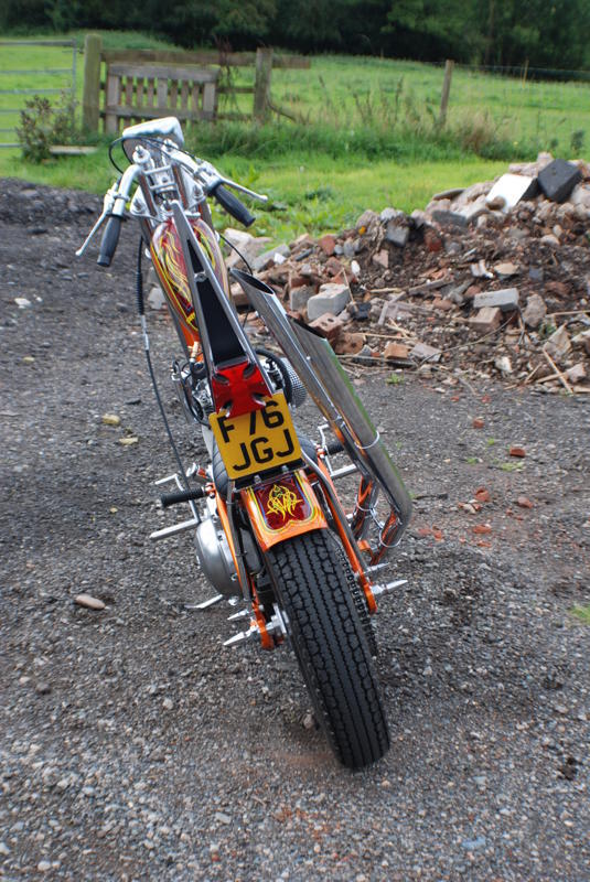 1989 Harley Davidson Chopper Bobber Back