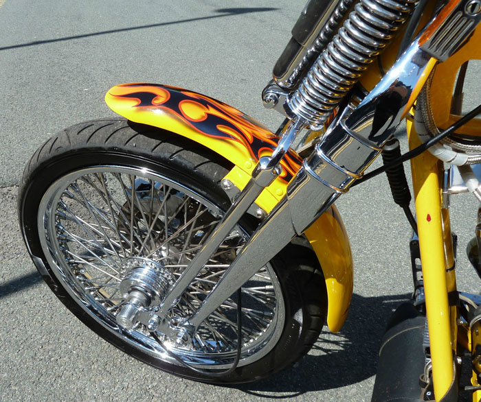 2002 Harley Davidson Custom Front Wheel