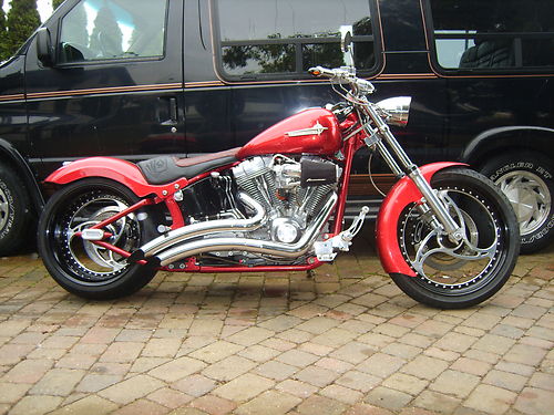 2002 Customised Harley-Davidson FXST Softail 1