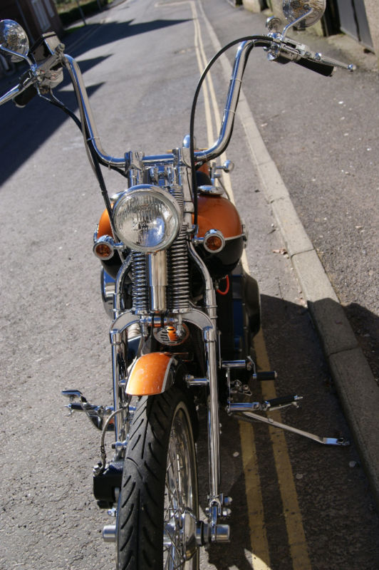 1990 harley davidson softtail springer front