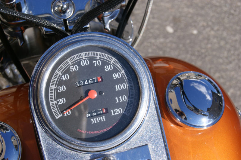 1990 harley davidson softtail springer speedometer