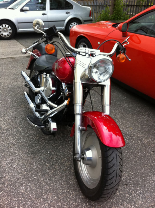 1992 harley davidson fatboy front 1