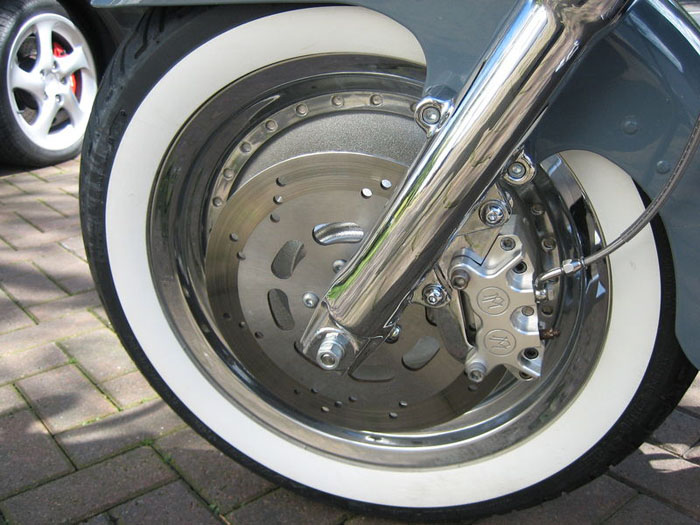 1997 arlen ness harley-davidson fatboy special front wheel