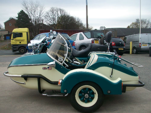 harley davidson flhrsi road king custom with watsonian sidecar 3