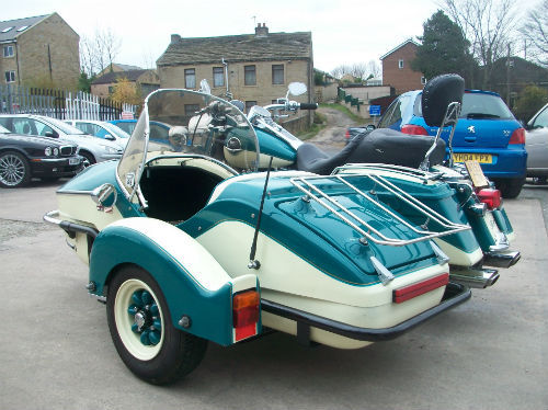 harley davidson flhrsi road king custom with watsonian sidecar 5