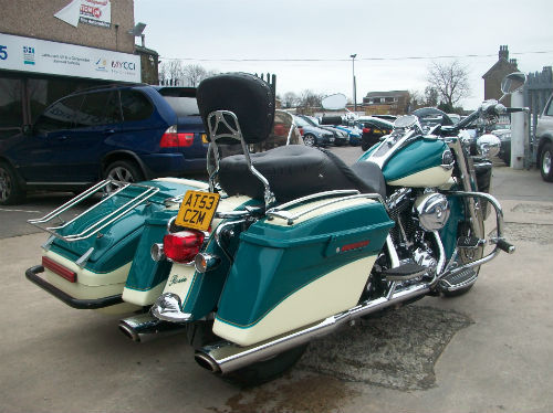 harley davidson flhrsi road king custom with watsonian sidecar 6