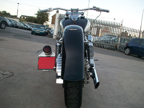 1973 harley davidson flh 1200 shovelhead back