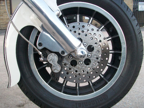 1973 harley davidson flh 1200 shovelhead front wheel