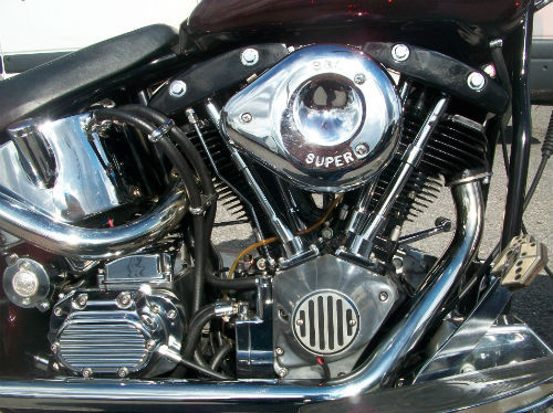1979 harley-davidson flhr 1340 shovelhead pro street bobber engine 1