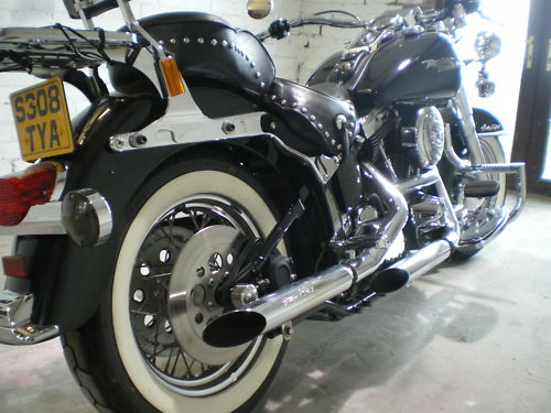 1998 harley davidson heritage softail black 3