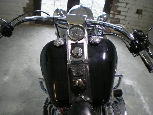1998 harley davidson heritage softail black tank