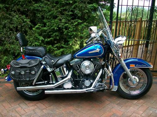 1992 harley davidson flstc softail heritage classic 1
