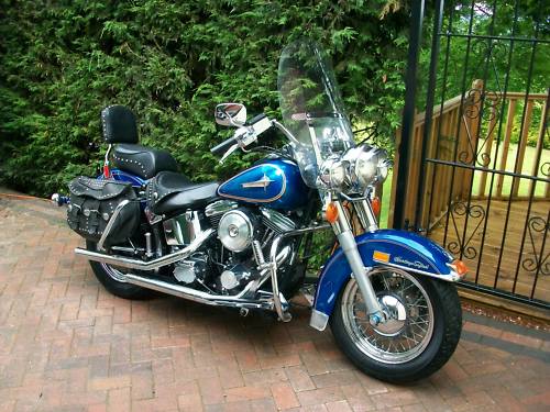 1992 harley davidson flstc softail heritage classic 2