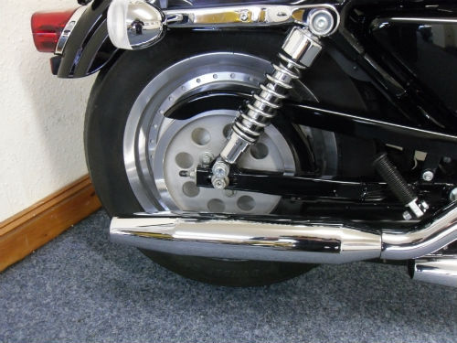 2001 harley-davidson xl883c sportster rear wheel