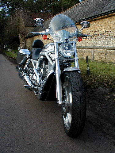 2002 harley-davidson vrsca 1130 v-rod front