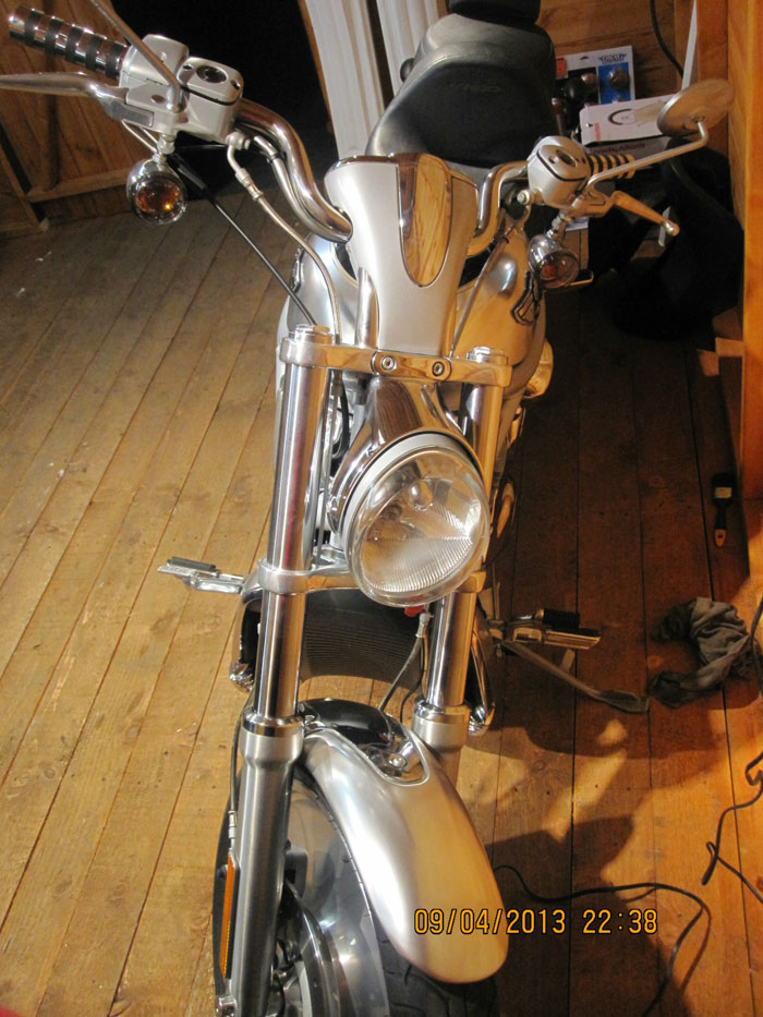 2003 harley davidson vrod vrsca anniversary model front