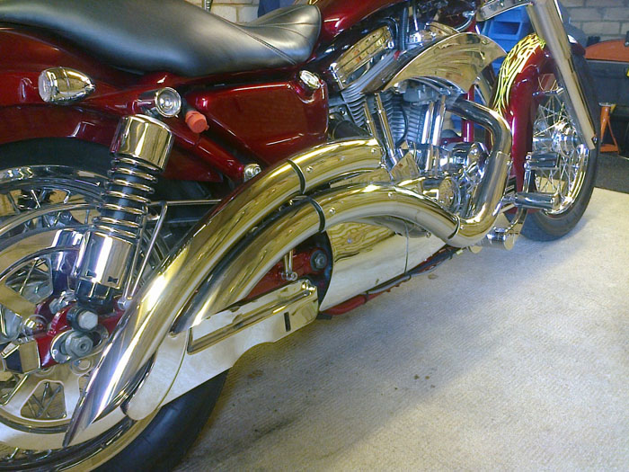 2002 Harley-Davidson XL883C Custom The Smoothster Right Side 2