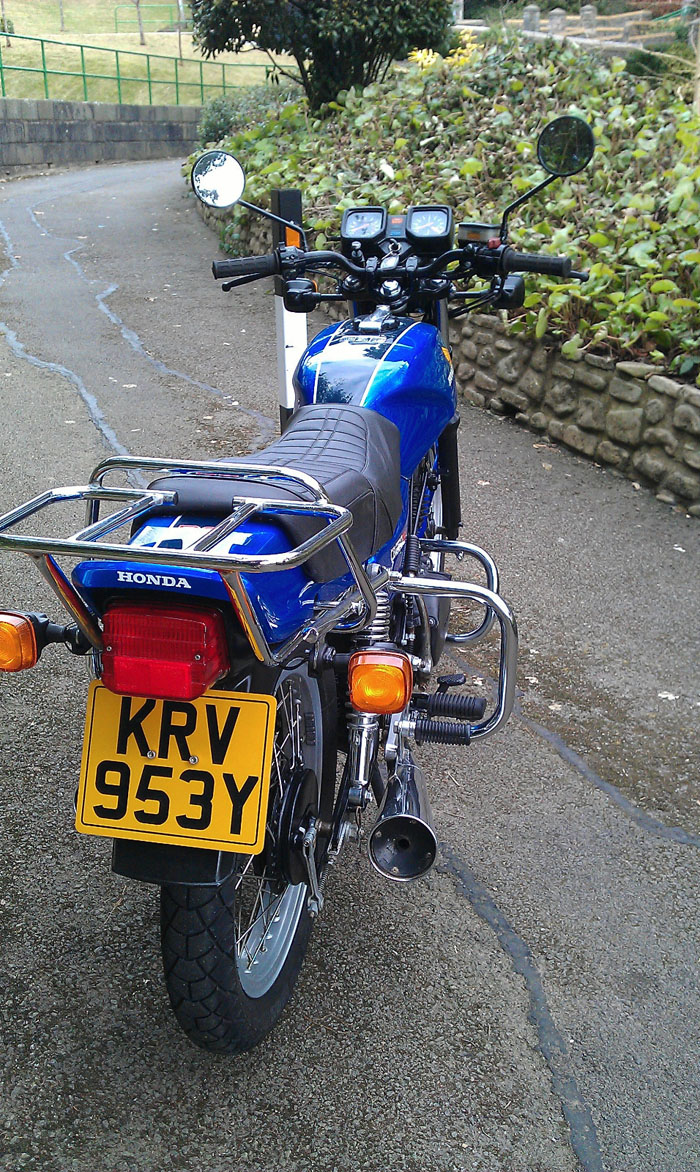 1982 honda cb250rsa cb250 restored back