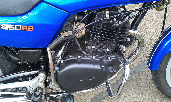 1982 honda cb250rsa cb250 restored engine