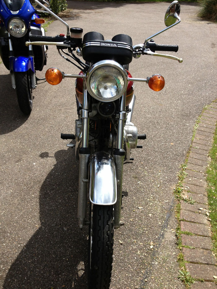 1978 Classic Honda CB400T Front