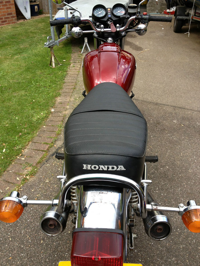 1978 Classic Honda CB400T Rear