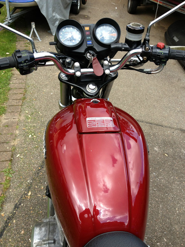 1978 Classic Honda CB400T Tank Gauges Speedometer Handlebars