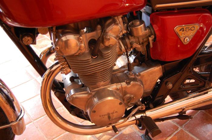 1970 Honda CB450 Engine Gearbox