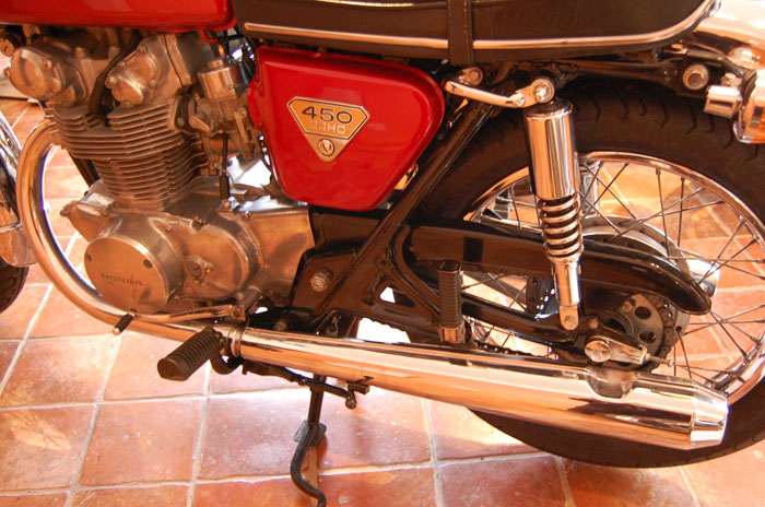1970 Honda CB450 Side Closeup 2