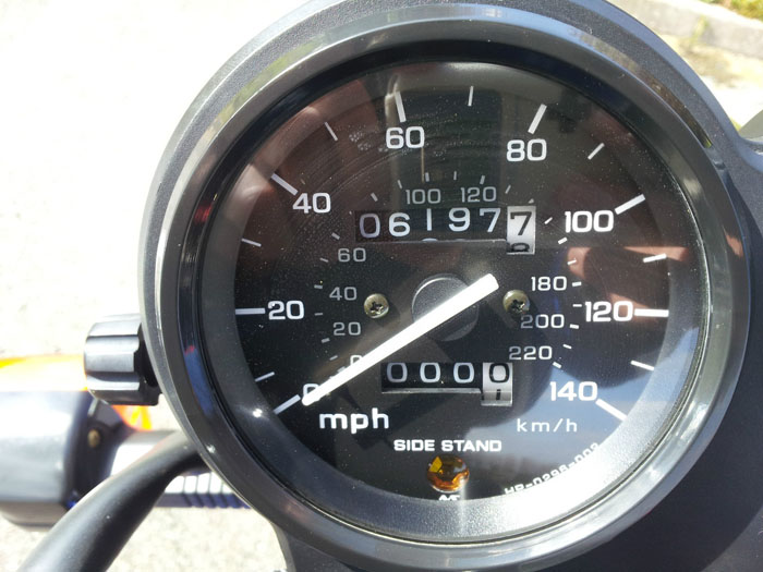 2002 honda cb 500 speedometer gauge