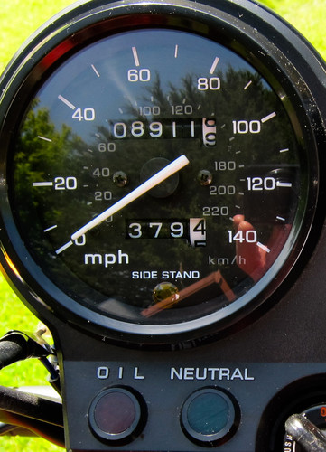 1995 Honda CB500R Speedometer