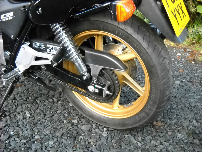 2001 Honda CB500 Rear Wheel