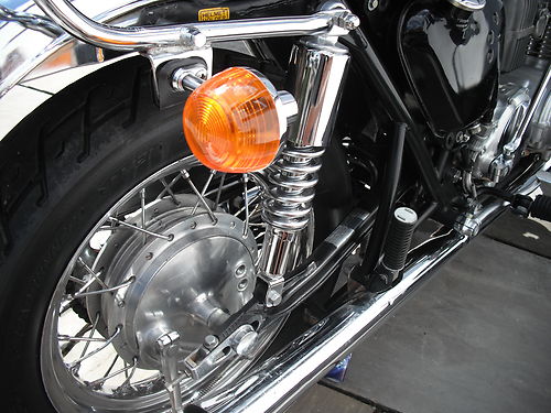 1974 Honda 750 K4 Rear Wheel Brake Shock