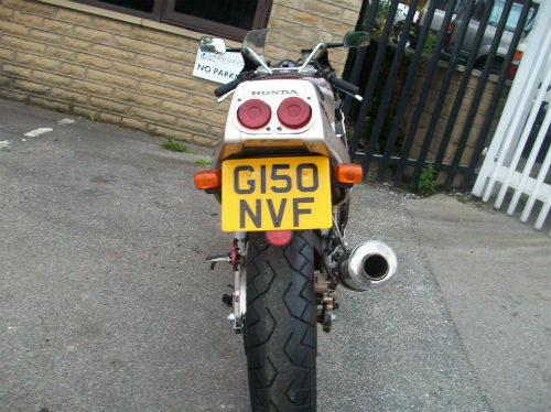 1989 honda cbr 400 rr nc23 baby blade back