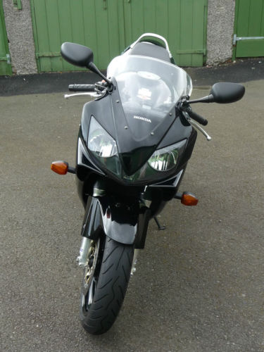 2003 honda cbr 600 f-3 black front