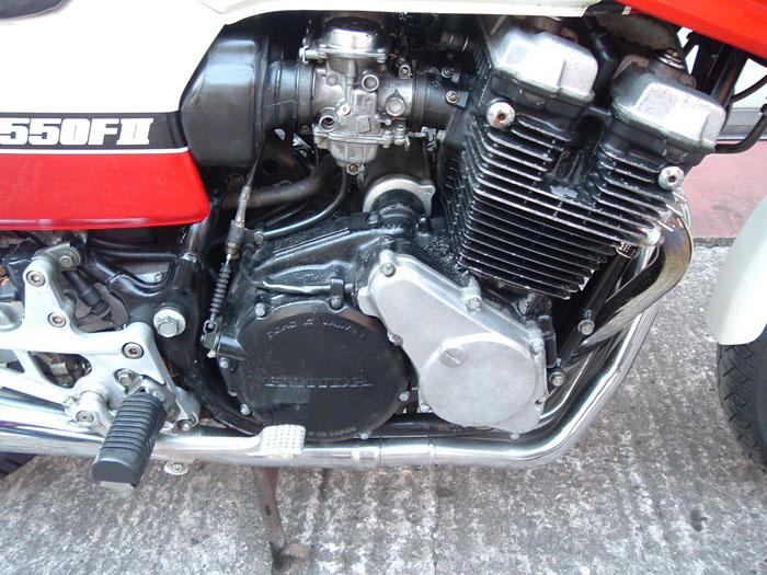1983 Honda CBX550F Engine
