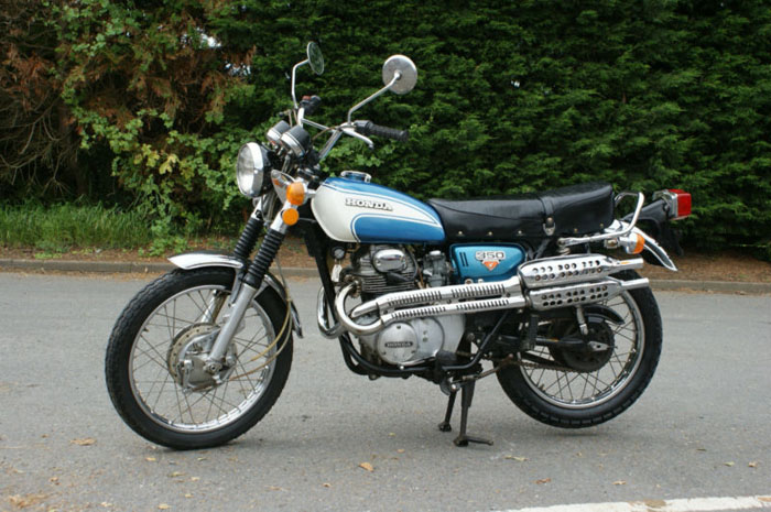 1972 honda cl350 1