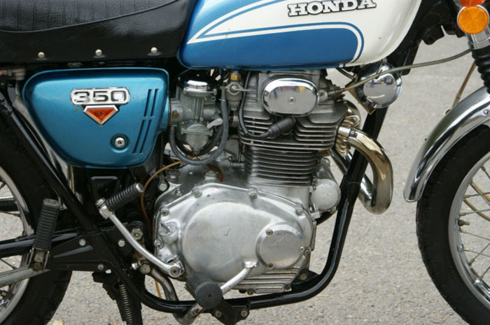 1972 honda cl350 engine 1