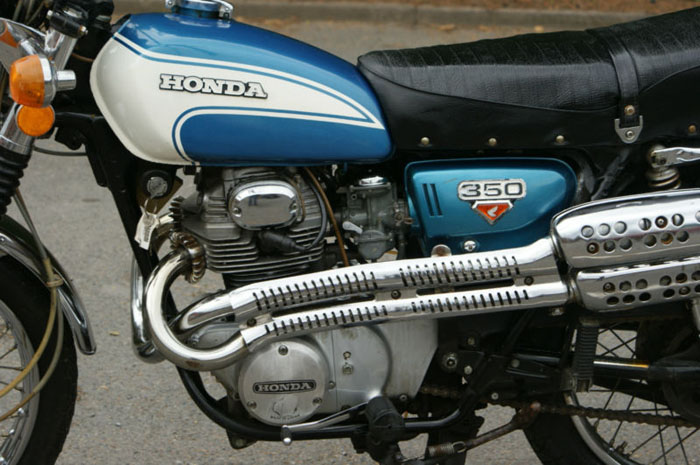 1972 honda cl350 engine 2