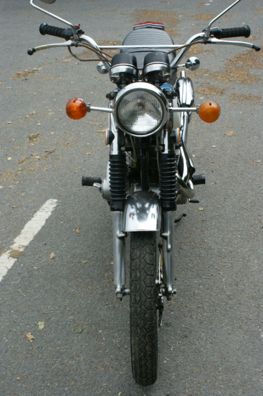 1972 honda cl350 front