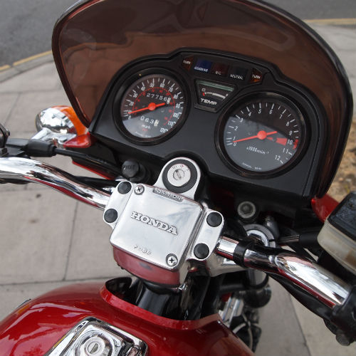 1981 Honda CX500 Handlebar Gauges
