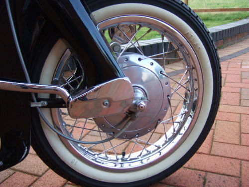 1964 B Honda C77 305 Dream Front Wheel