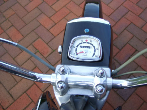 1964 B Honda C77 305 Dream Speedometer
