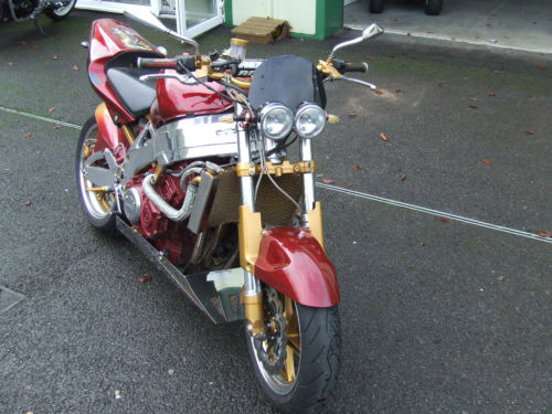 1998 honda cbr900 fireblade streetfighter front