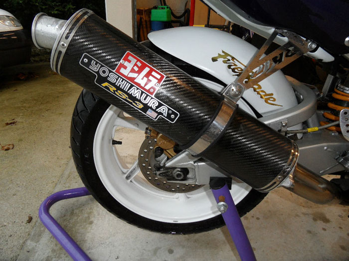 1999 honda cbr fireblade 900 rr x yoshimura rs-3 exhaust
