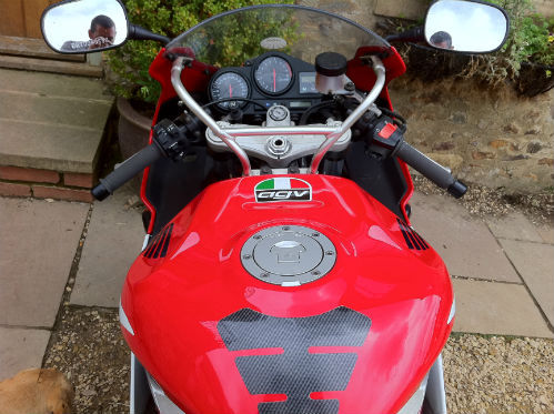 2000 honda fireblade cbr900rr handlebars speedometer