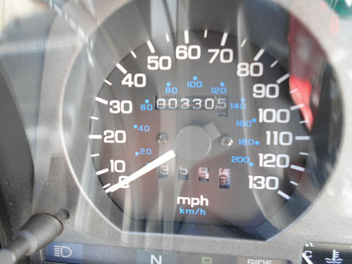 2000 honda gold wing gl1500se speedometer